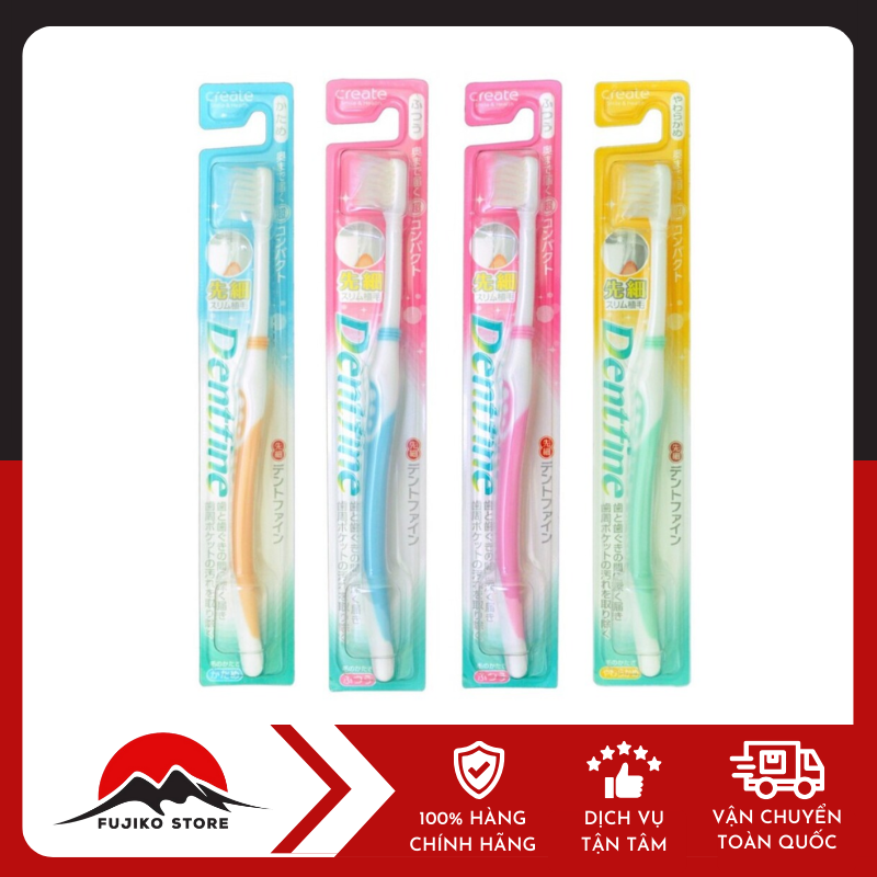 Bản chải đánh răng bản nhỏ loại siêu mềm CREATE