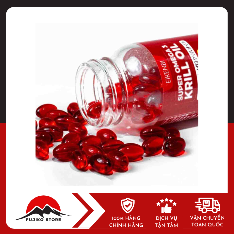eikenbi-dau-nhuyen-the-super-omega-3-krill-oil-2000mg-60-vien-ảnh 2 Dầu nhuyễn thể Super omega 3 krill oil 2000mg EIKENBI