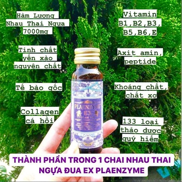 NƯỚC UỐNG ĐẸP DA TINH CHẤT NHAU THAI NGỰA ESTHE PRO LABO