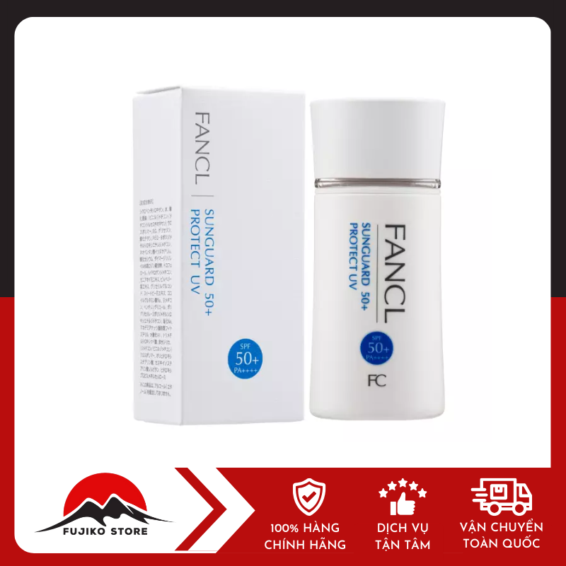 fancl-kem-chong-nang-vat-ly-sunguard-spf50-60ml-ảnh 1 Kem chống nắng vật lý Sunguard FANCL