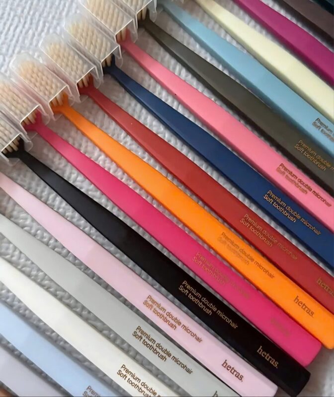 Bộ bàn chải Premium Tooth Brush 21 chiếc HETRAS PREMIUM