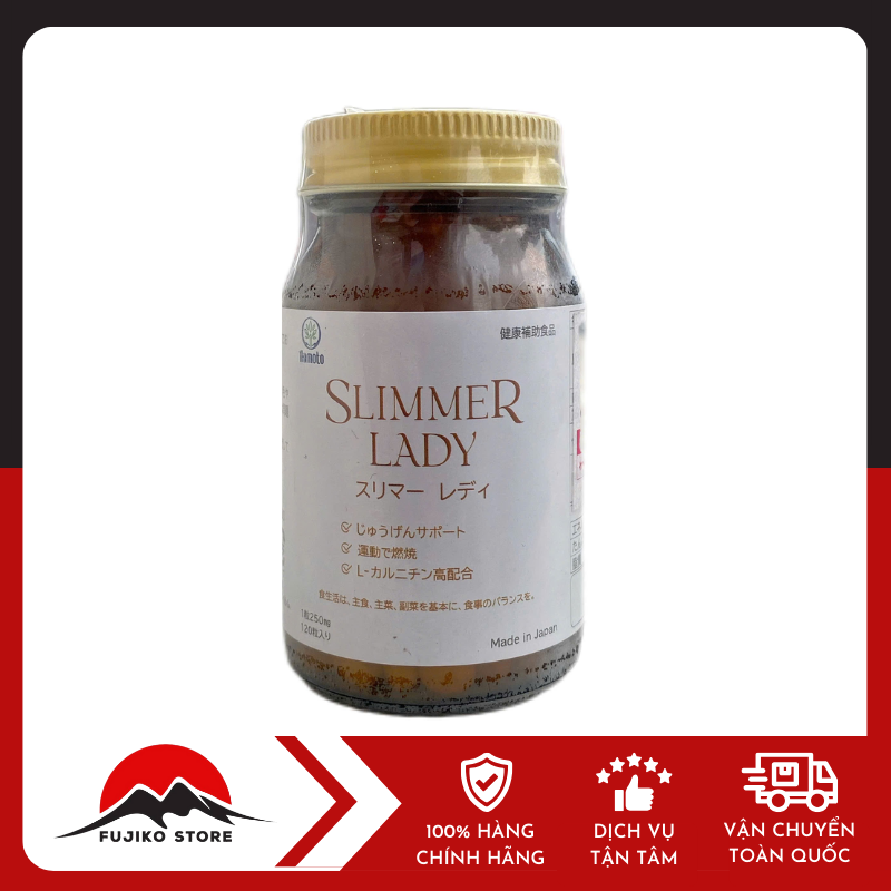 ikimoto-thuc-pham-bvsk-slimmer-lady-120-vien-ảnh 1 Thực phẩm BVSK Slimmer Lady 120 viên IKIMOTO