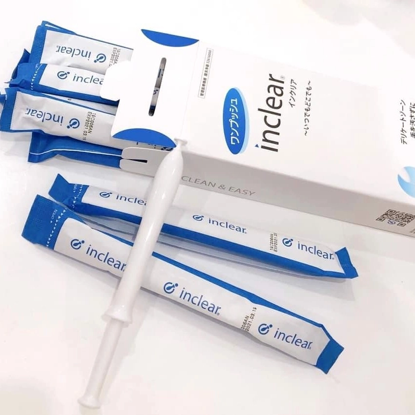 Đũa thần vệ sinh se khít vùng kín Inclear 10 chiếc/ hộp INCLEAR