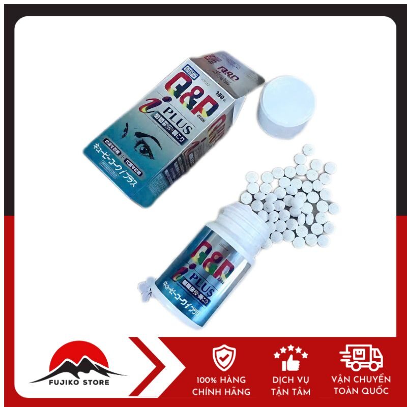 Viên uống bổ mắt Q&P chống mỏi mắt 270 viên KOWA