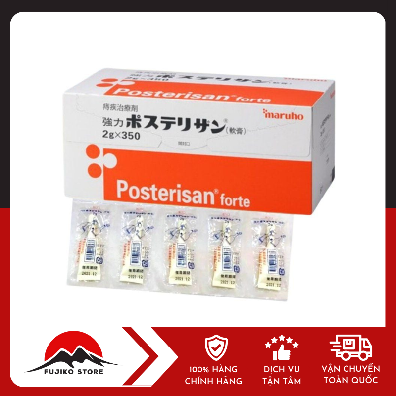 Kem bôi trĩ Posterisan Forte 5 ống MARUHO
