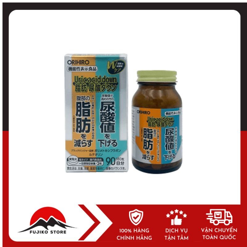 Viên Uống Giảm Acid Uric trong máu ORIHIRO
