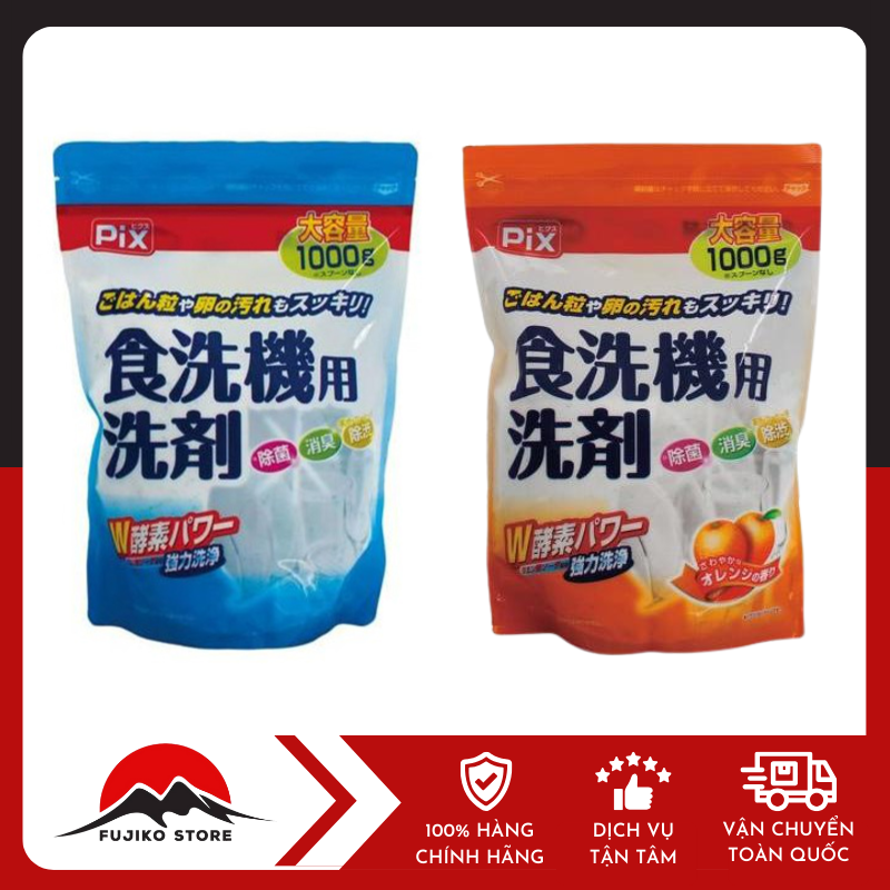 Bột rửa bát dành cho máy rửa bát 1kg PIX