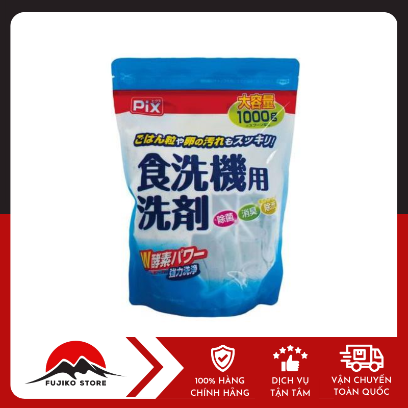 Bột rửa bát dành cho máy rửa bát 1kg PIX