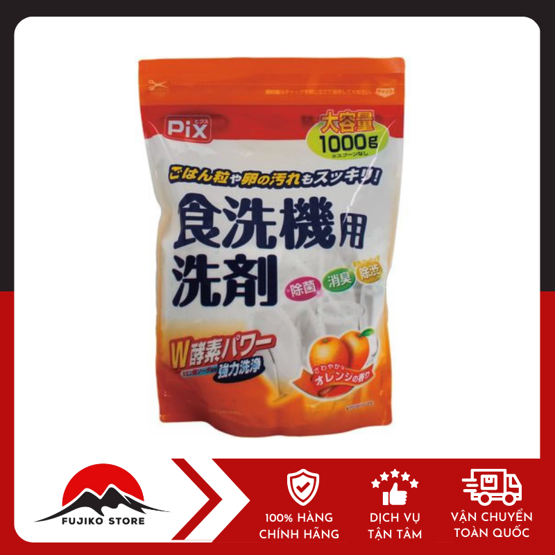 pix-bot-rua-chen-danh-cho-may-rua-chen-1kg-ảnh 2