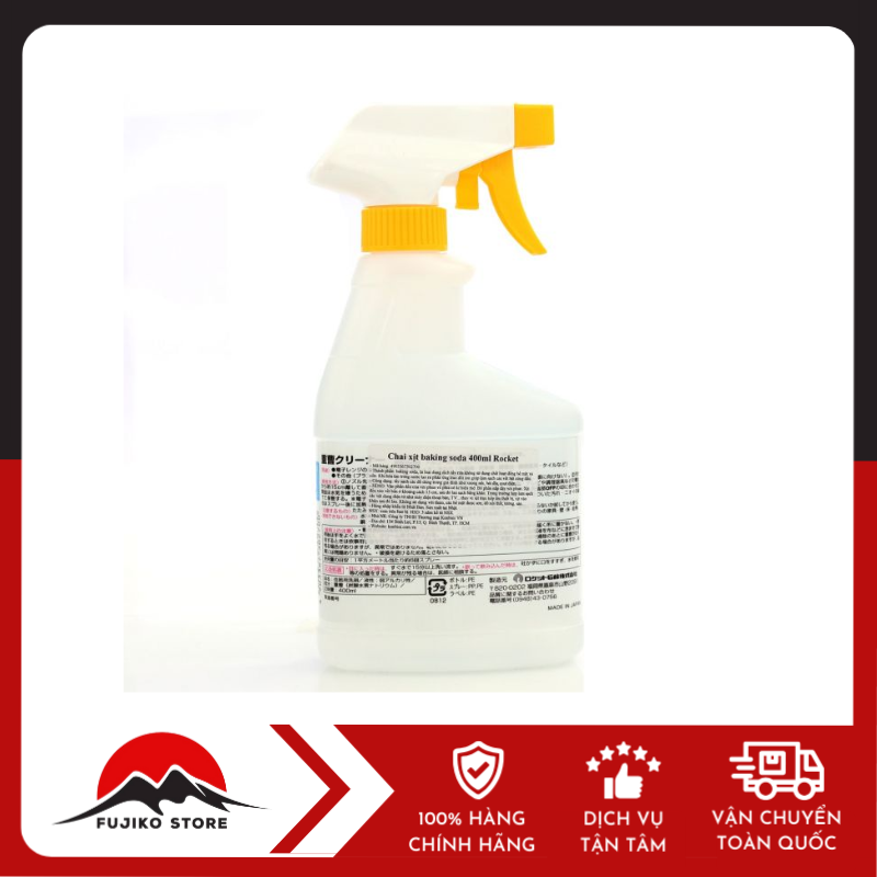Chai xịt Baking Soda Nhật Bản tẩy rửa đa năng 400ml ROCKET