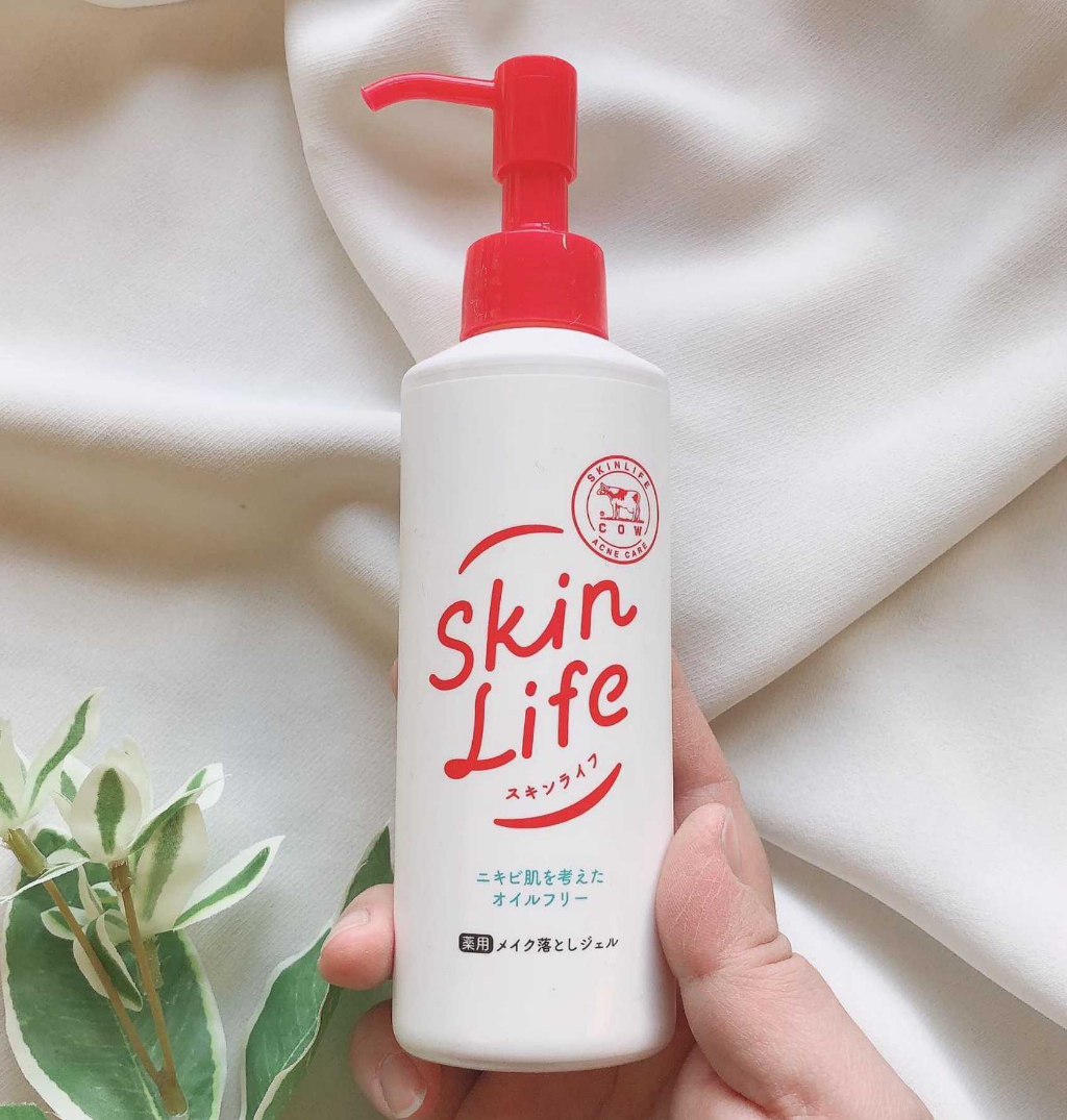 Gel tẩy trang Cow ngừa mụn làm sạch sâu SKINLIFE
