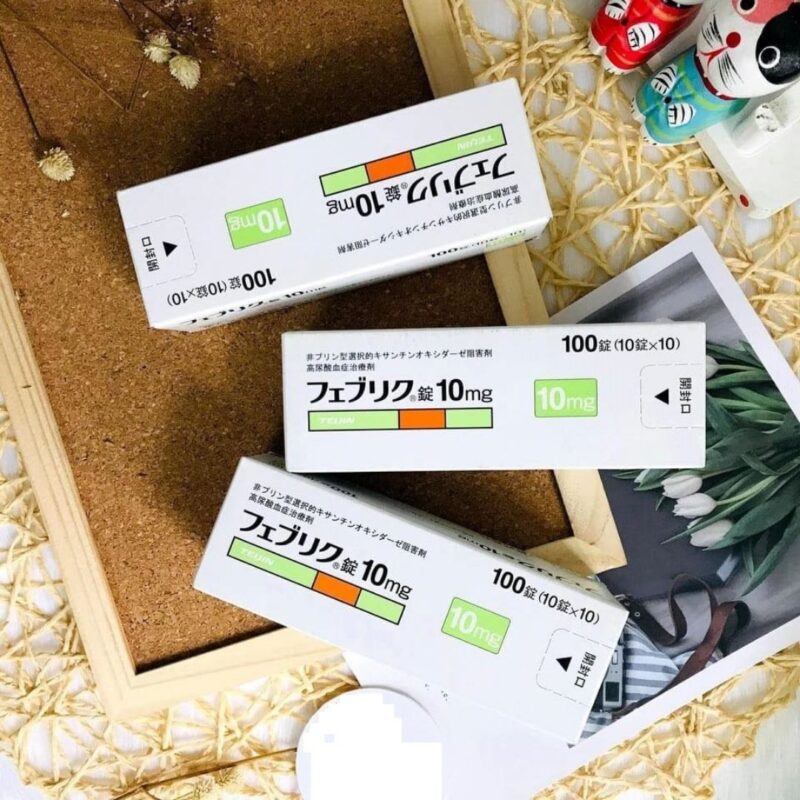 Viên Uống Điều Trị Gout Feburic 10mg 100v TEIJIN