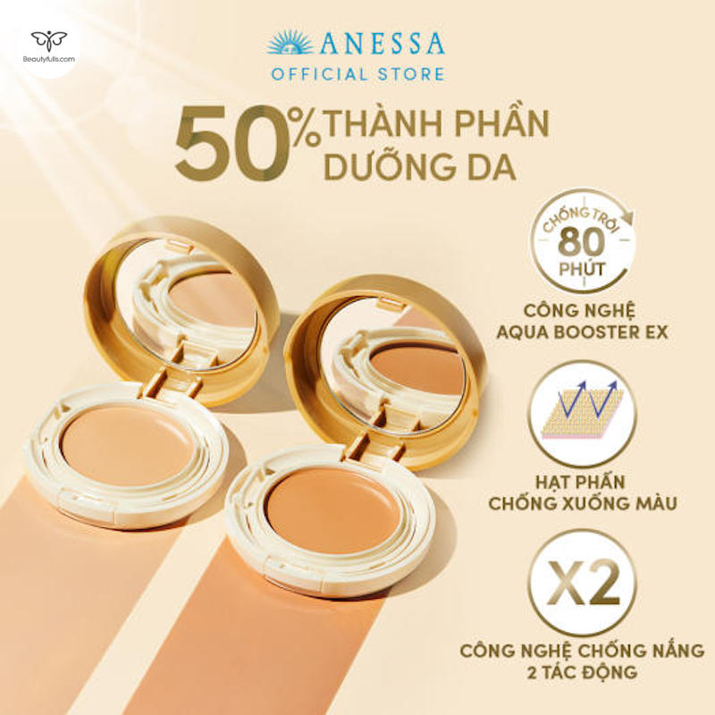 Phấn nền trang điểm chống nắng SPF50+ ANESSA