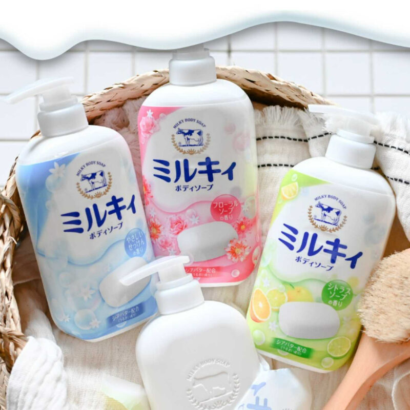 Sữa tắm sữa bò Milky 500ml COW