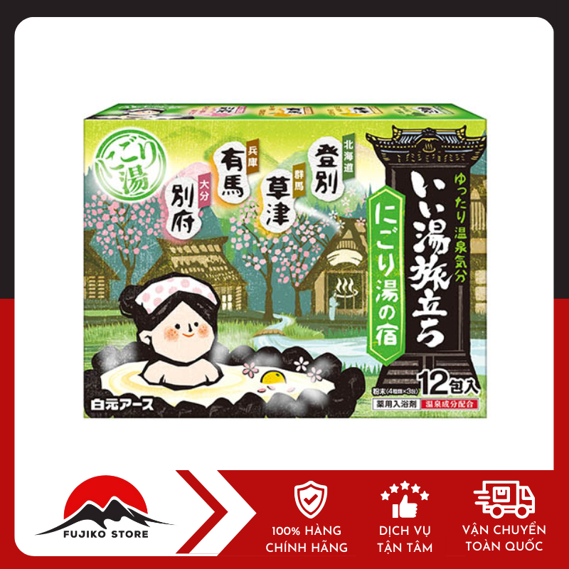 Muối tắm Nigori 12 gói HAKUGEN