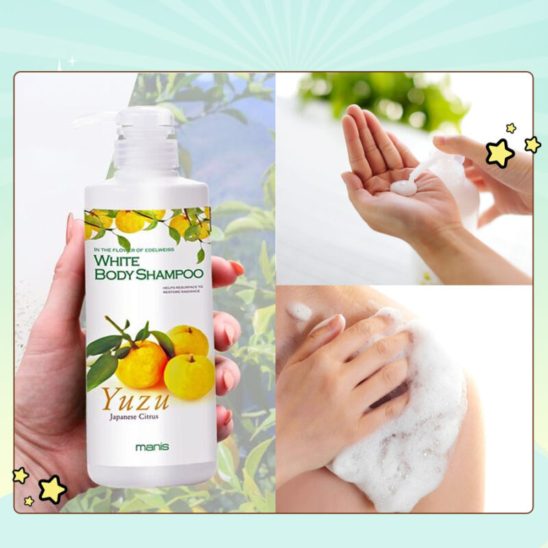 Sữa tắm trắng da Manis hương chanh Yuzu NEXANS