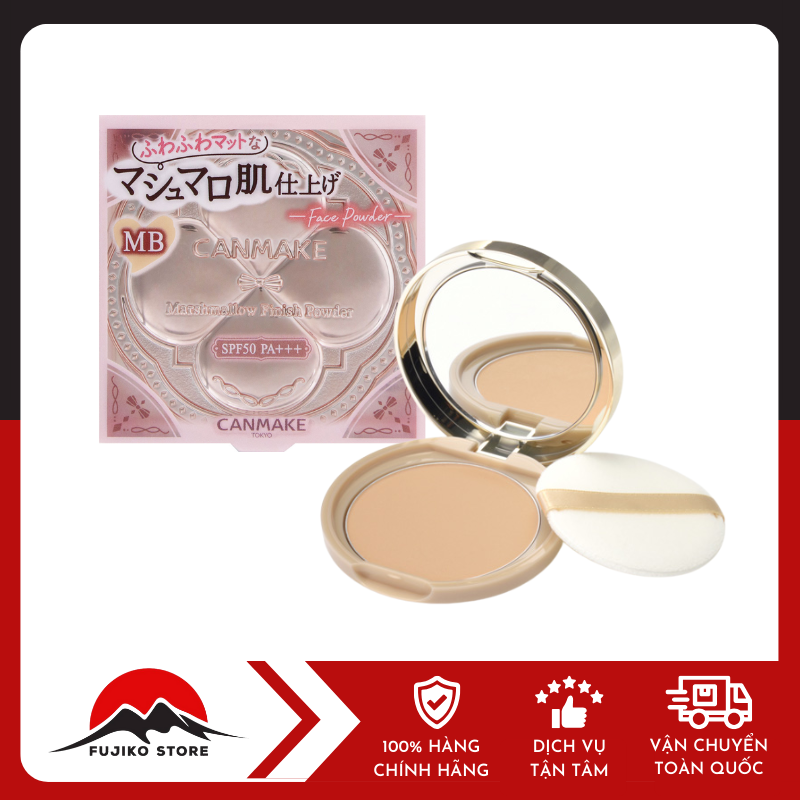 Phấn phủ kiềm dầu siêu mịn chống nắng CANMAKE