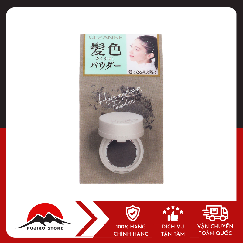 Phấn phủ chân tóc che hói Nâu sẫm CEZANNE 