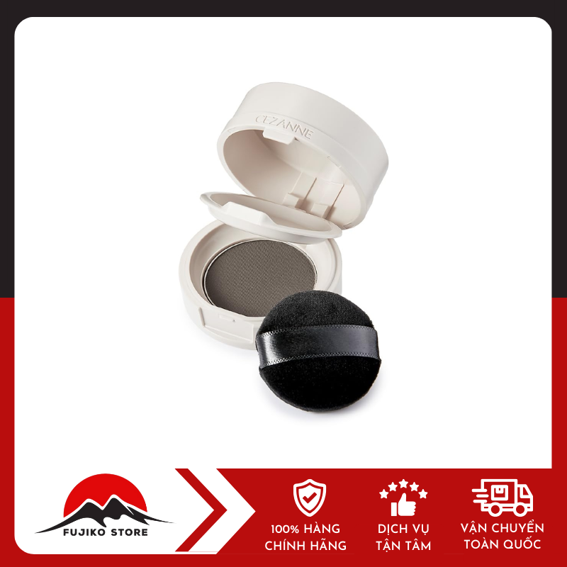 Phấn phủ chân tóc che hói Nâu sẫm CEZANNE 