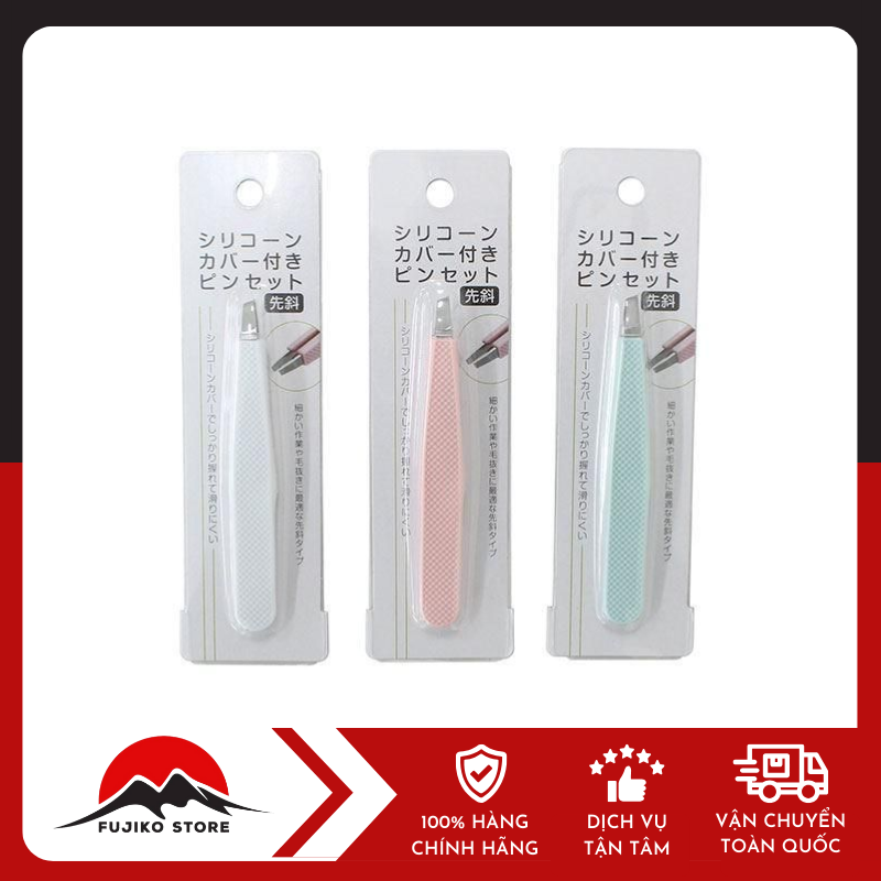 Nhíp inox tay cầm bọc Silicon ECHO