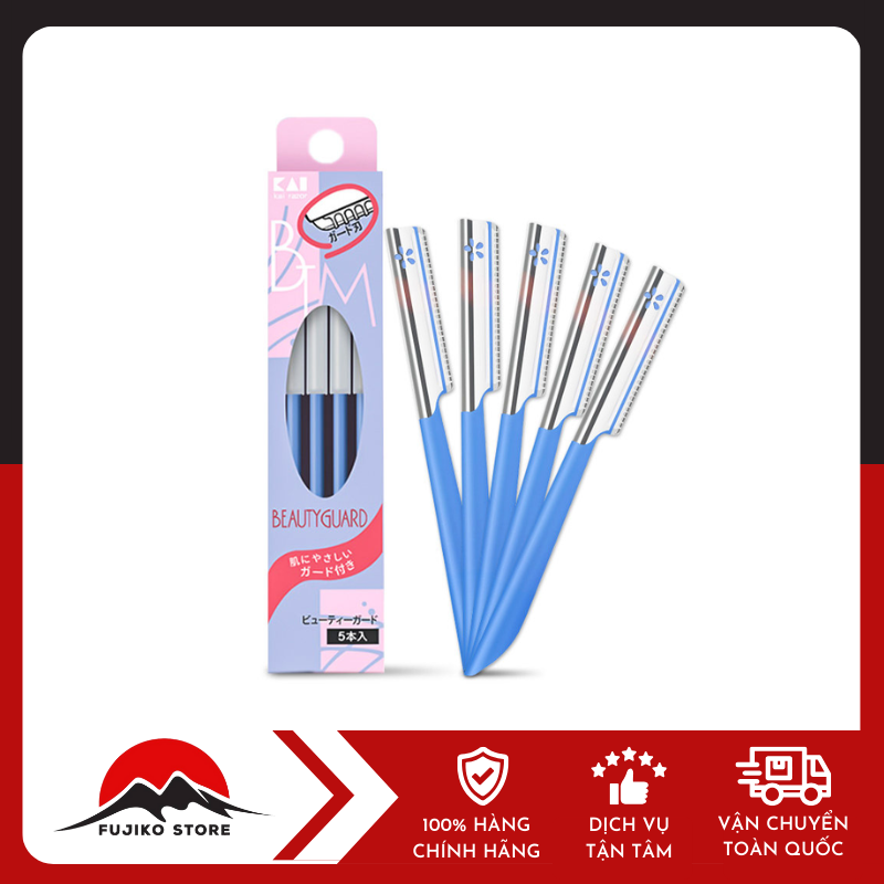 kai-dao-cao-nu-beauty-guard-btmg-5f-5-chiec-goi-ẢNH 1 DAO CẠO NỮ BEAUTY 5 chiếc KAI