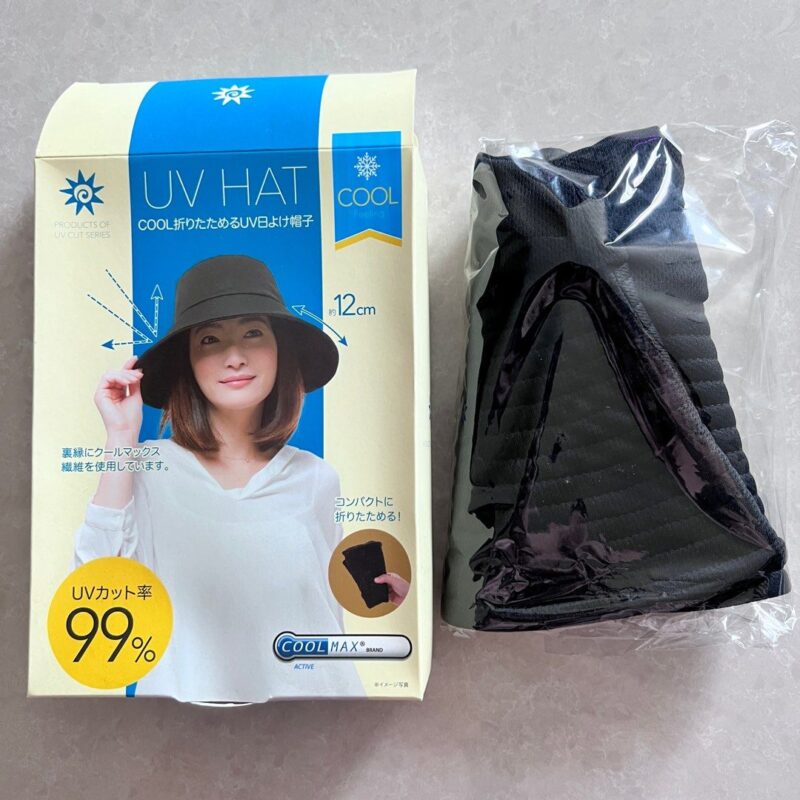 Mũ chống nắng gấp gọn Cool UFP50+ đen NEEDS