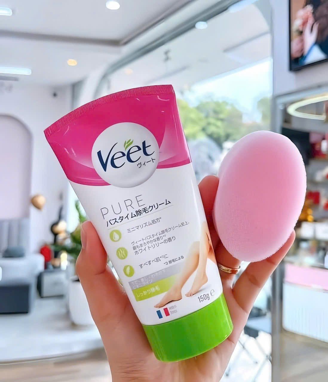 Kem tẩy lông Veet Pure dưỡng ẩm RECKITT