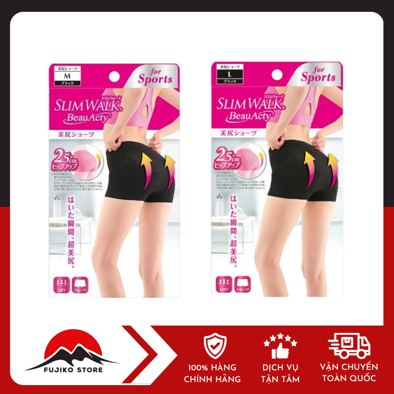 Quần đùi định hình hỗ trợ nâng cơ mông cho nữ SLIM WALK