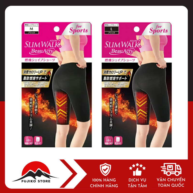 Quần đùi định hình hỗ trợ đốt cháy calo SLIMWALK