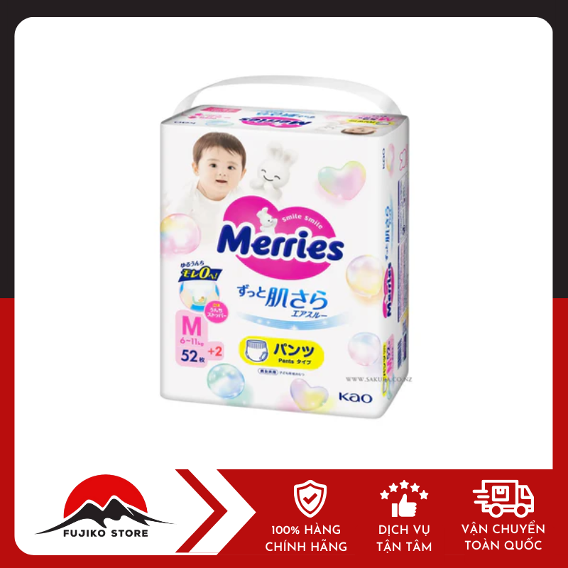 Bỉm dán quần các size MERRIES