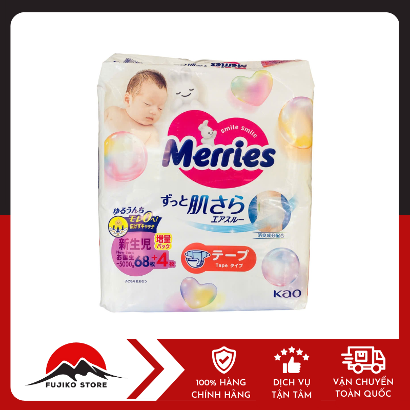 Bỉm dán quần các size MERRIES