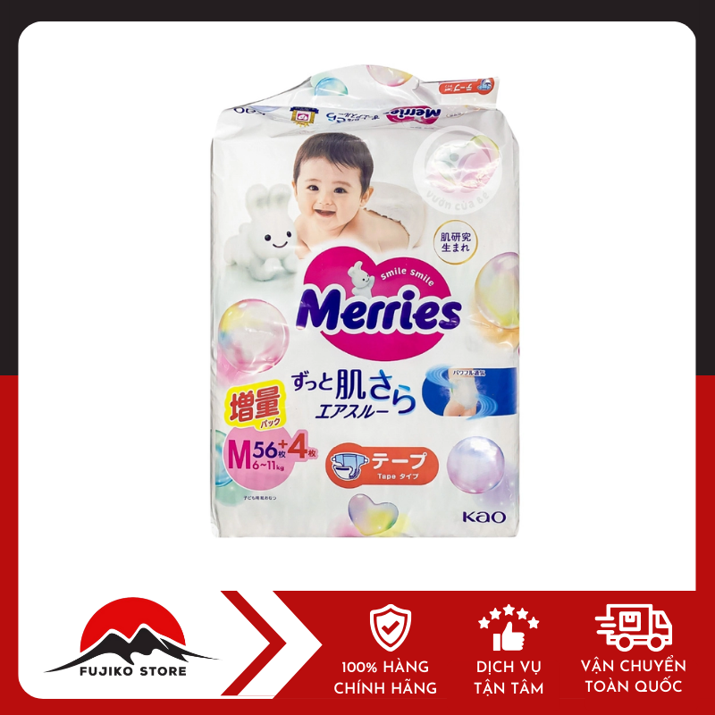Bỉm dán quần các size MERRIES