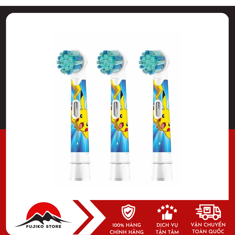 Đầu thay thế bàn chải điện cho trẻ em Oral B 3 chiếc BRAUN