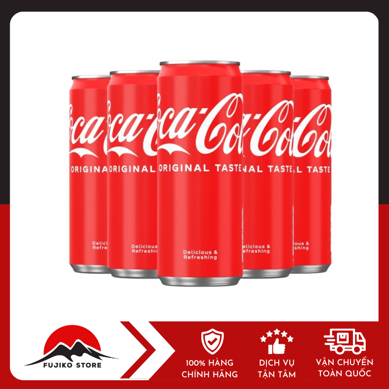 COCACOLA lon nắp bật 250ml