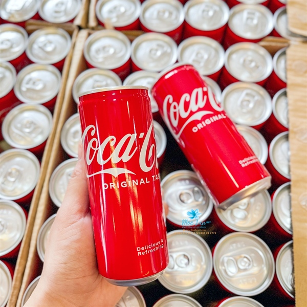 COCACOLA lon nắp bật 250ml