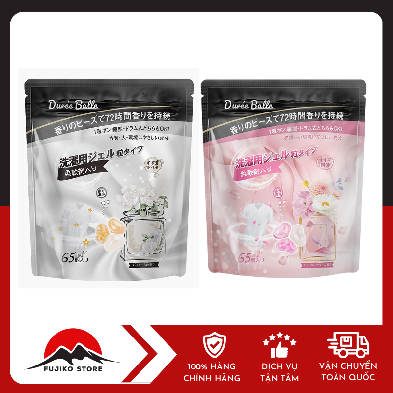 Viên giặt xả 65 viên DUREE BALLE