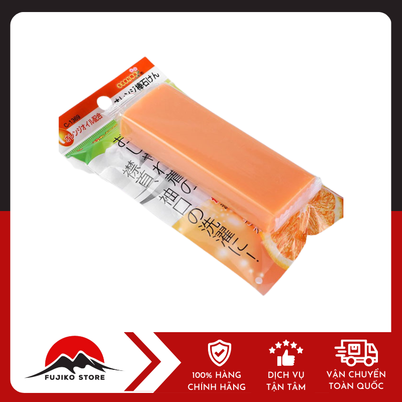 Thanh xà phòng tẩy trắng cổ áo hương cam FUDO KAGAKU