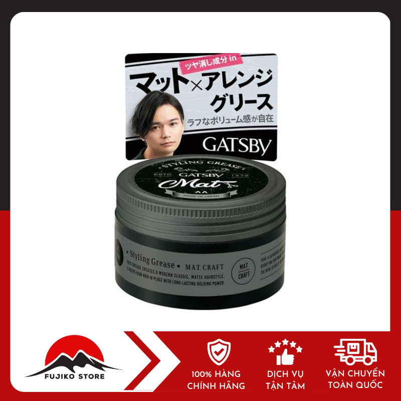 Gel vuốt tóc cho nam 100g GATSBYc
