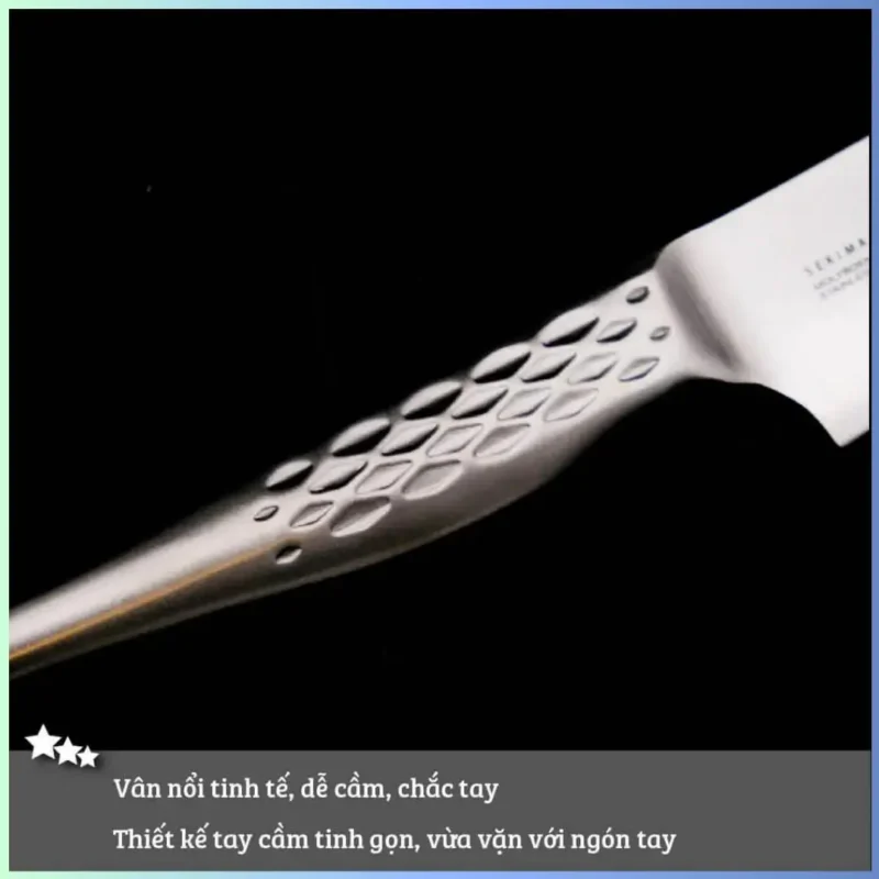 Dao Nhật cao cấp Shoso chef's nguyên khối 240mm KAI