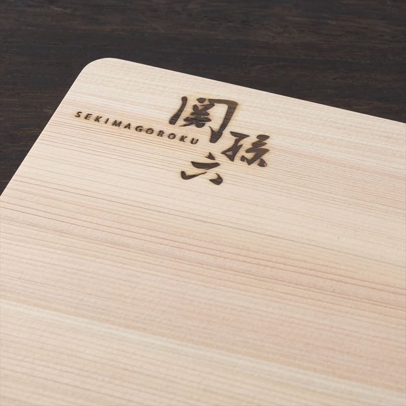 Thớt gỗ Hinoki 390mm x 240mm x 20mm KAI