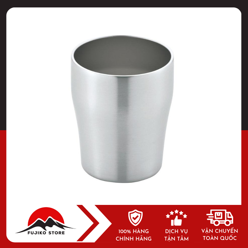 Cốc giữ nhiệt chân không 350ml dáng thấp KAKUSEE