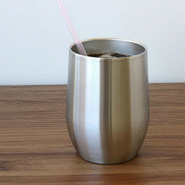 Cốc giữ nhiệt chân không 400ml dáng bầu KAKUSEE