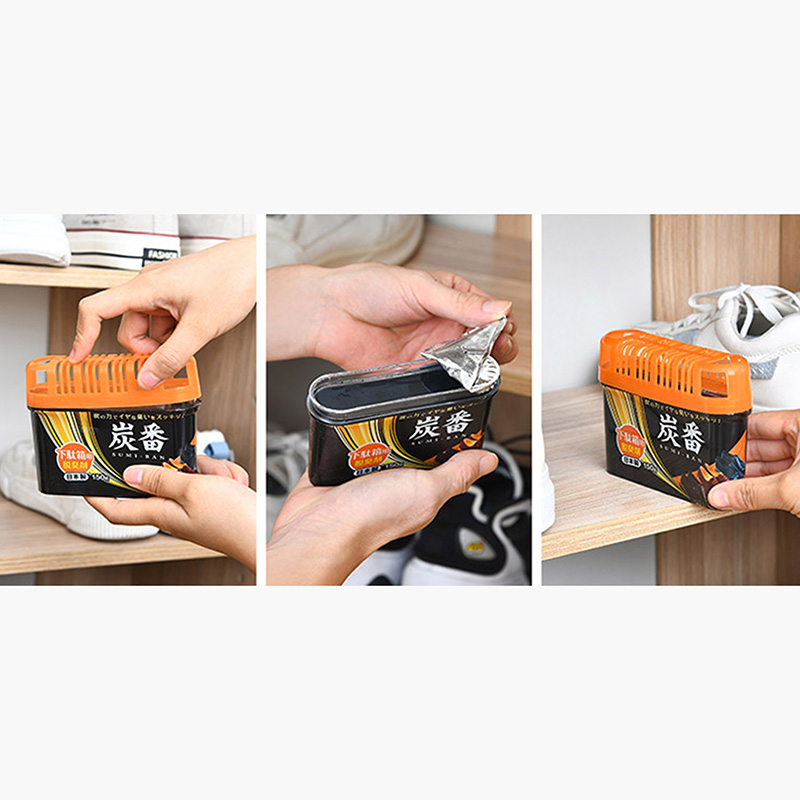 Hộp khử mùi tủ giày than hoạt tính KOKUBO