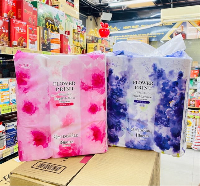 Giấy vệ sinh 25m x 18 cuộn MARUTOMI