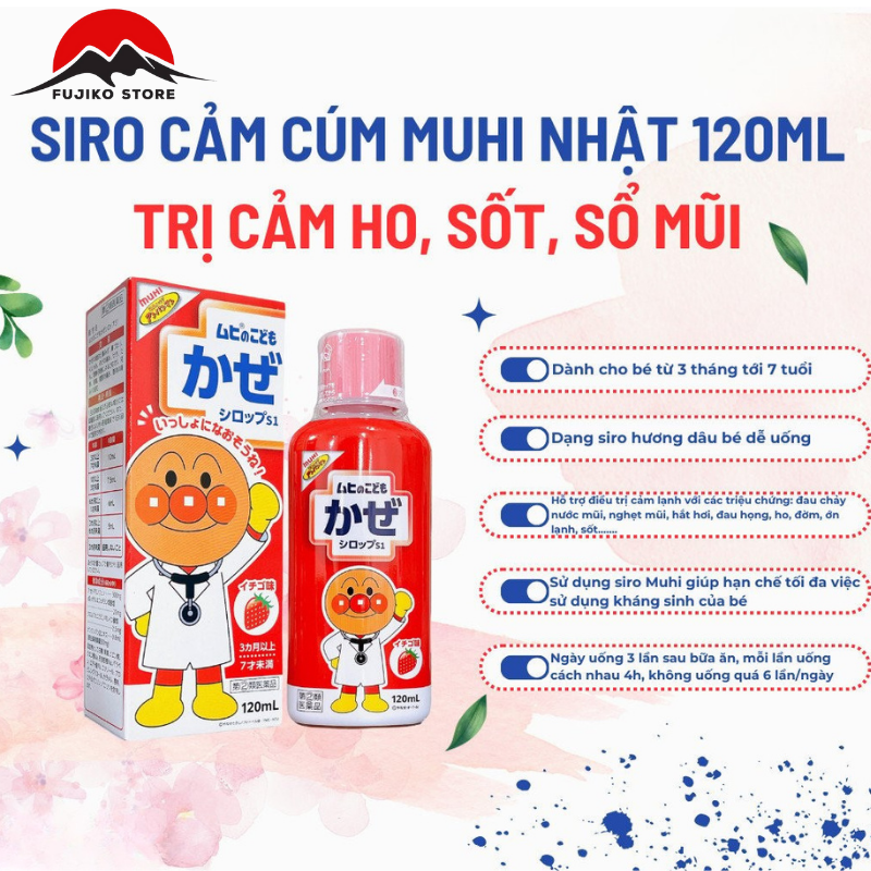 Siro cho bé 120ml MUHI
