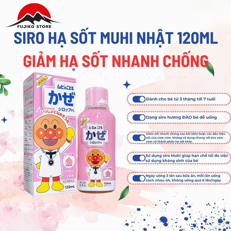 Siro cho bé 120ml MUHI
