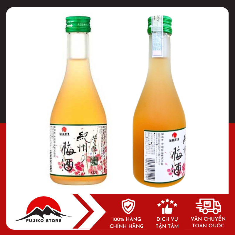 nakata-ruou-mo-trangmo-do-nhat-ban-300ml-12-do-ảnh 3 Rượu mơ Nhật Bản 300ml 12 độ NAKATA