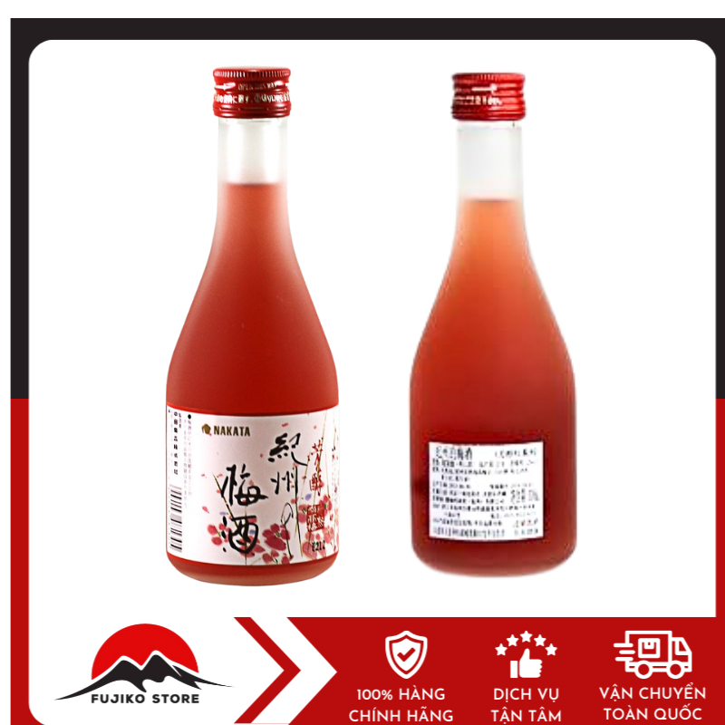 Rượu mơ Nhật Bản 300ml 12 độ NAKATA
