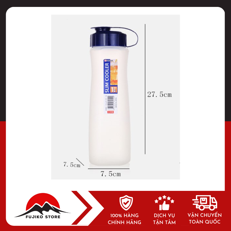 Bình nhựa đựng nước 1L NAKAYA