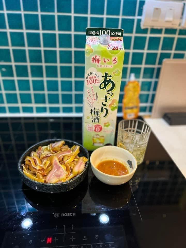 Rượu mơ xanh Umeshu Assari hộp giấy 2L OENON